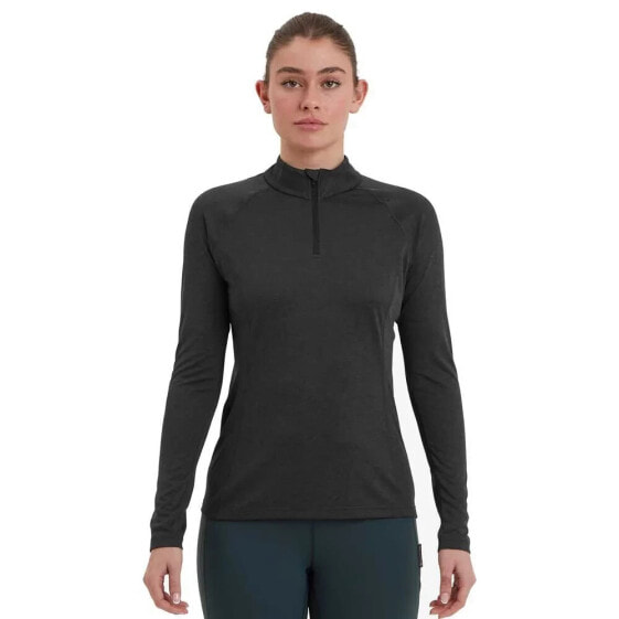 MONTANE Dart half zip long sleeve T-shirt