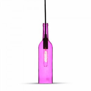 V-TAC Leuchten - Surfaced - Cylinder - 1 bulb(s) - E14 - Pink