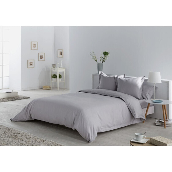 Комплект чехлов для одеяла Alexandra House Living Espiga Жемчужно-серый 135/140 кровать 5 Предметы