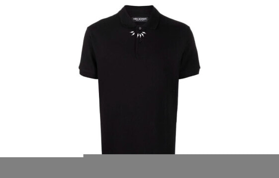 Neil Barrett FW21 短袖Polo衫 男款 黑色 / Поло Neil Barrett FW21 Polo BJT009SR528S524