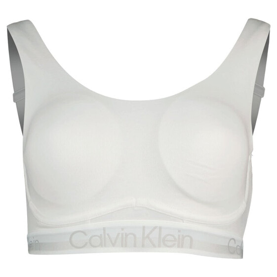 CALVIN KLEIN UNDERWEAR Unlined Cotton lette Bra