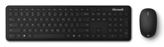 Microsoft Bluetooth Desktop - Full-size (100%) - Bluetooth - Mechanical - QWERTZ - Black - Mouse included