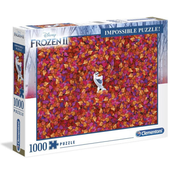 CLEMENTONI Disney Frozen II Olaf Impossible Puzzle 1000 Pieces