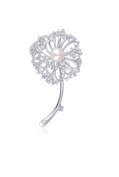 Beautiful brooch with pearl 2in1 Dandelion JL0664