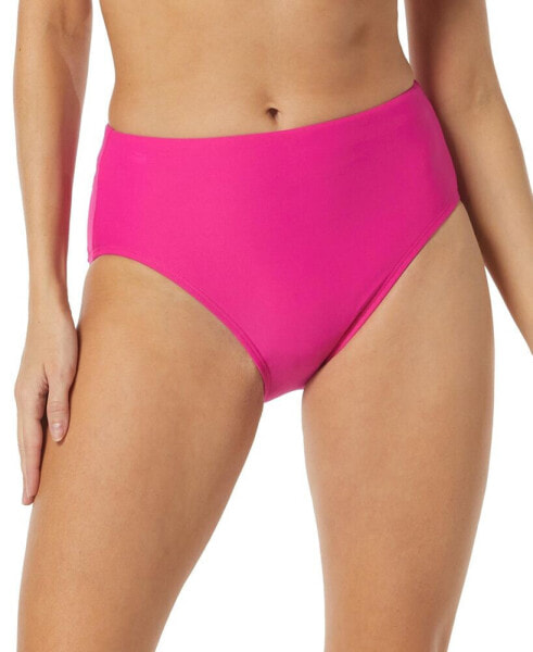 Contours High-Waist Bikini Bottoms