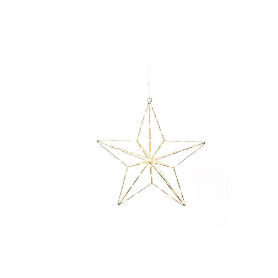 Konstsmide Hanging star - Light decoration figure - Gold - Steel - IP20 - 90 lamp(s) - LED