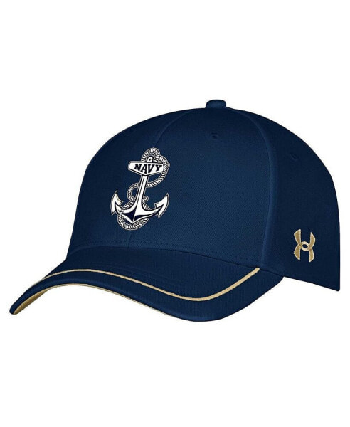 Youth Boys and Girls Navy Navy Midshipmen Blitzing Accent Performance Adjustable Hat