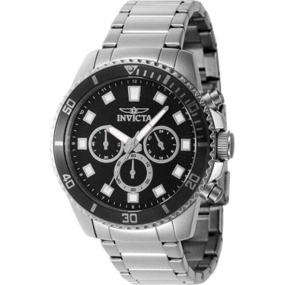 Invicta 46050 Pro Diver Quartz Chronograph Black Dial Men Watch