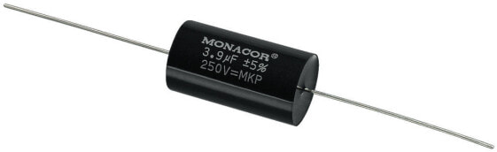MONACOR MKPA-39 - Black - Film - Cylindrical - 3900 nF - 250 V - 31 mm