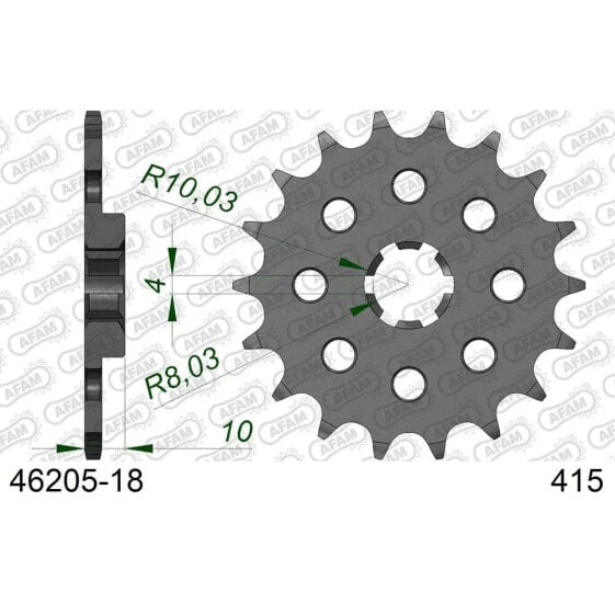 AFAM 46205 Front Sprocket