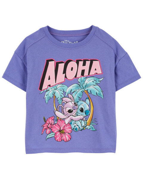 Kid Stitch Aloha Boxy Fit Graphic Tee 7