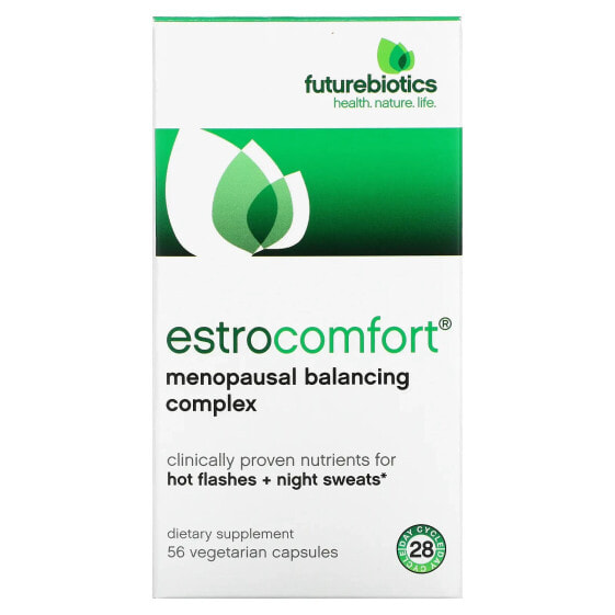 Комплекс для балансировки менопаузы EstroComfort Futurebiotics 56 капсул (вегетарианский)