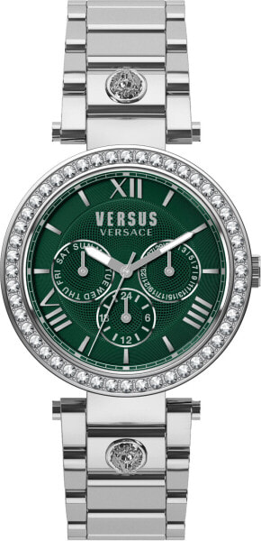 Versus by Versace Damen Armbanduhr Camden Market 38 mm Armband Edelstahl VSPCA5021