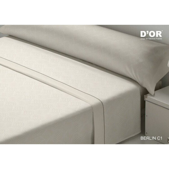 Bedding set D'Or BERLIN Beige Small double Franela