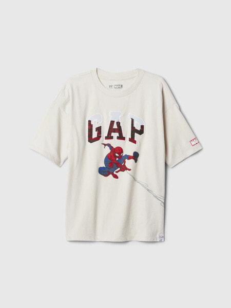 GapKids &#124 Marvel Logo Graphic T-Shirt