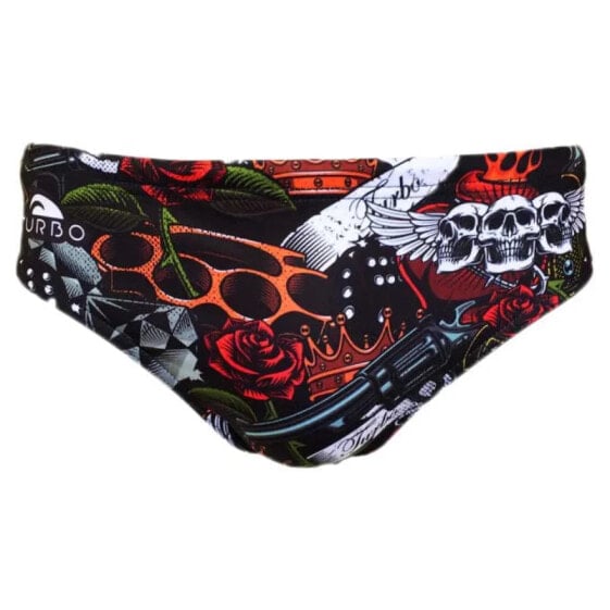 TURBO Old Tatoo Swimming Brief