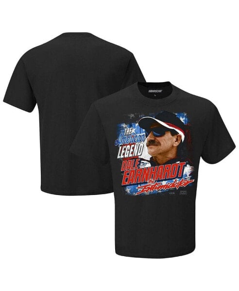 Men's Black Dale Earnhardt The Intimidator Legend T-shirt