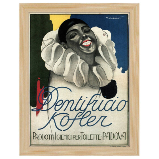 Декор и интерьер, LegendArte Фоторамка Vintage Werbeposter Dentifricio Kofler