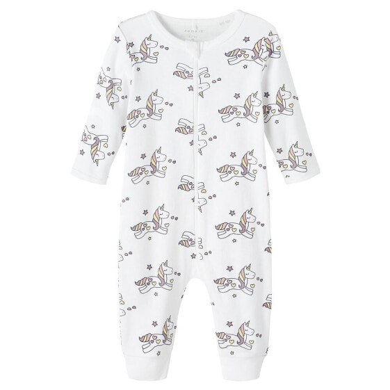 NAME IT Zip Unicorn Baby Pyjama