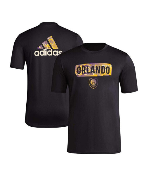 Men's Black Orlando City SC Local Pop AEROREADY T-shirt