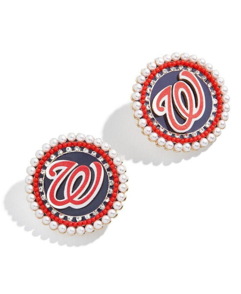 Women's Washington Nationals Statement Stud Earrings