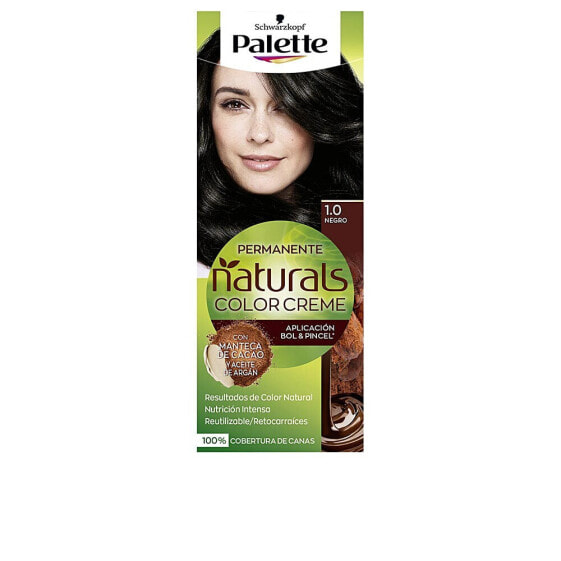 Краска для волос Schwarzkopf PALETTE NATURAL тон #1.0-черный