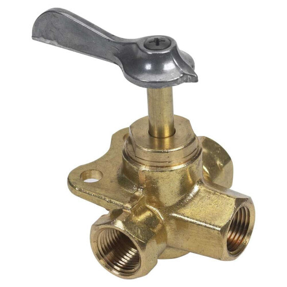 MOELLER 3/8 NPT 3 Way Petrol Valve