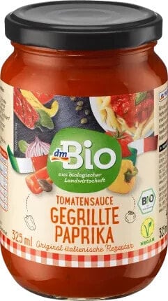 Tomatensoße, gegrillte Paprika, 325 ml