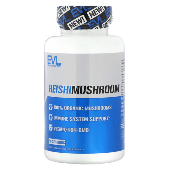 Биологически активная добавка Evlution Nutrition Reishi Mushroom, 60 капсул