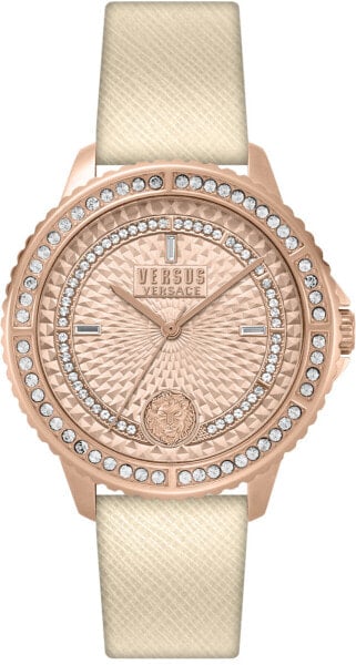 Versus by Versace Damen Armbanduhr Montorgueil 38 mm Armband Edelstahl VSPLM3721