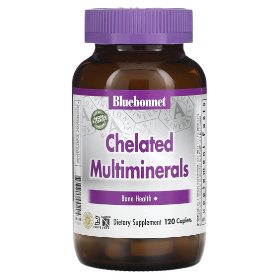 Chelated Multiminerals, 120 Caplets
