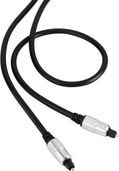 SpeaKa Professional SP-7870708 - TOSLINK - Male - TOSLINK - Male - 1 m - Black