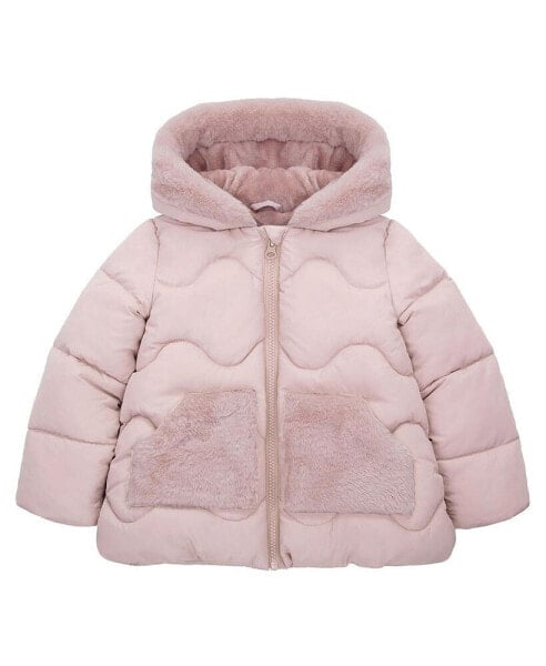 Toddler Girls Soft Lined Puffer Jacket 2T-5T