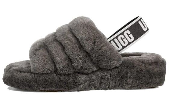 Тапочки UGG FLUFF YEAH Slide 1095119-CHRC