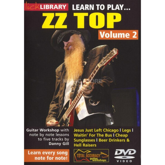 Roadrock International Lick Library: Learn To Play ZZ Top 2