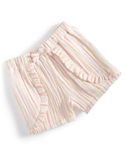 Baby Girls Dash Stripe Shorts, Created for Macy's