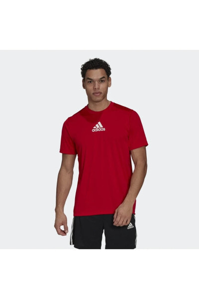 Футболка Adidas Primeblue Kırmızı