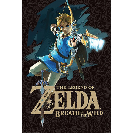 PYRAMID The Legend Of Zelda Breath Of The Wild Game Cover Poster