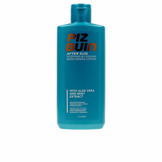 Piz Buin After Sun Soothing & Cooling Moisturizing Lotion Увлажняющий, успокаивающий и восстанавливающий лосьон после загара с экстрактами алоэ вера и мяты 200 мл