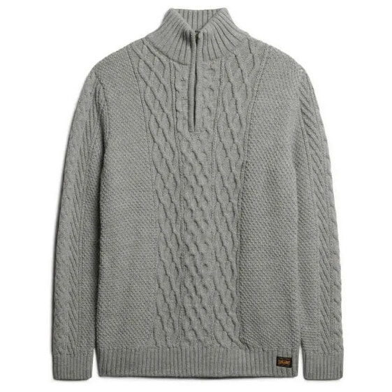 SUPERDRY Jacob Cable half zip sweater