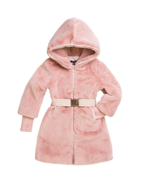 Big Girls GEORGIA FW23 POWDER FAUX FUR COAT