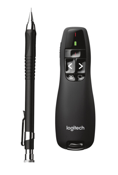 Logitech Wireless Presenter R400 - RF - USB - 15 m - Black