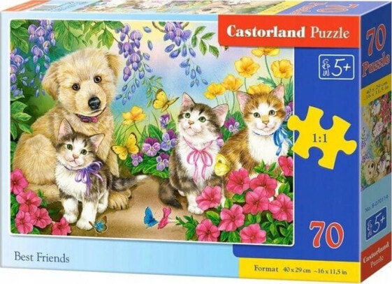 Castorland Puzzle 70 Best Friends