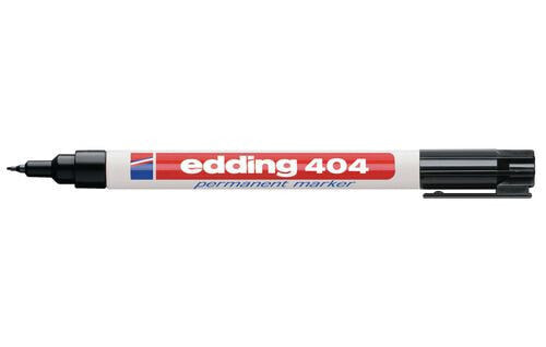 Маркер для школы EDDING 404 - Черный - С острым наконечником - Пластиковый - 0.75 мм - 0.75 мм