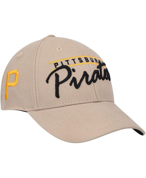 Men's Khaki Pittsburgh Pirates Atwood MVP Adjustable Hat