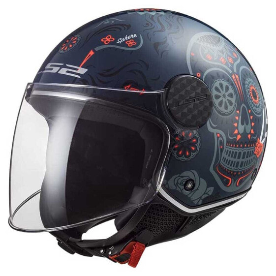 LS2 OF558 Sphere Lux Maxca open face helmet