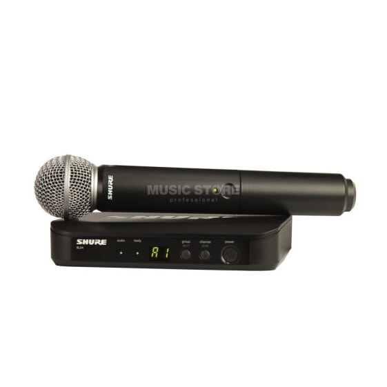 Shure BLX24E/SM58 S8, 823-832MHz Wireless Handheld System