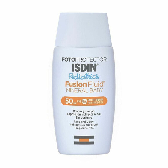 Солнцезащитный лосьон Isdin Pediatrics Mineral Baby Spf 50 50 мл для детей