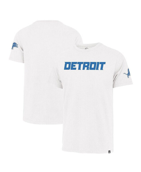 47 Men's White Detroit Lions Two-Peat Franklin T-Shirt