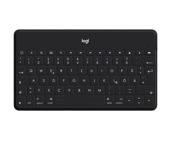 Logitech Keys-To-Go"Schwarz Deutsch Kabellos